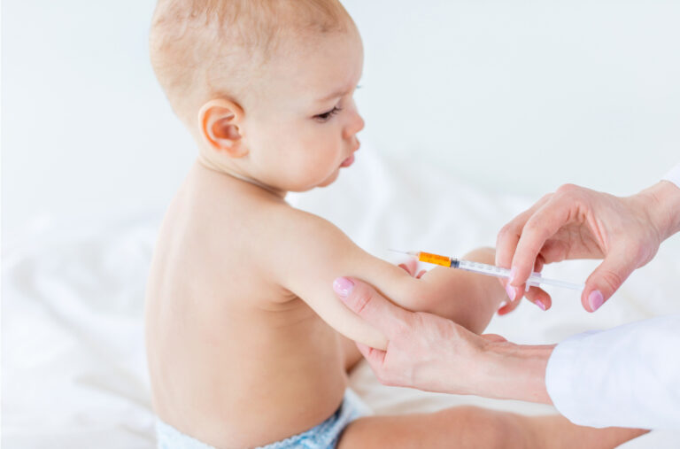 Infant vaccine trial